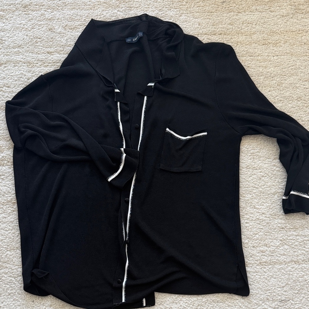 Zara Black Cardigan